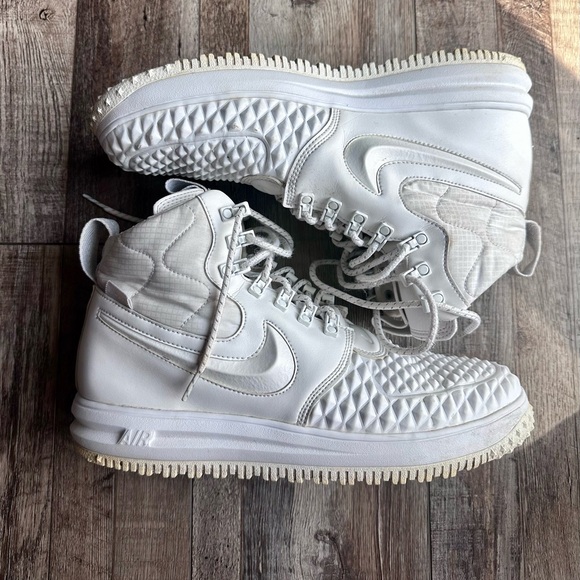 lunar force 1 duckboot triple white